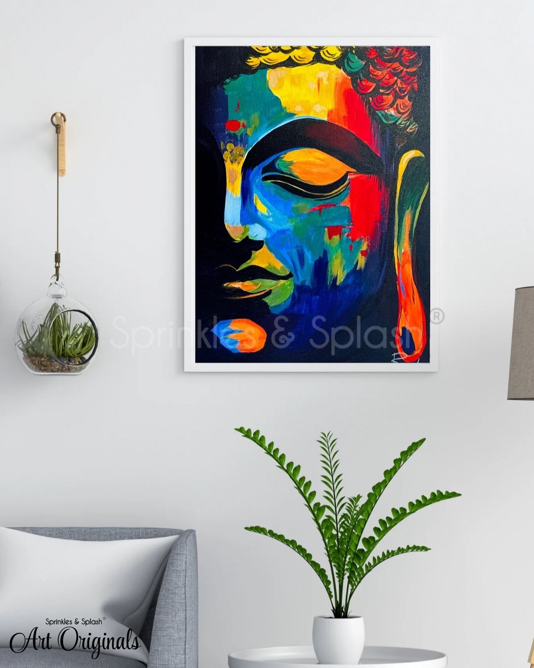 "BUDDHA" | Acrylics on Canvas