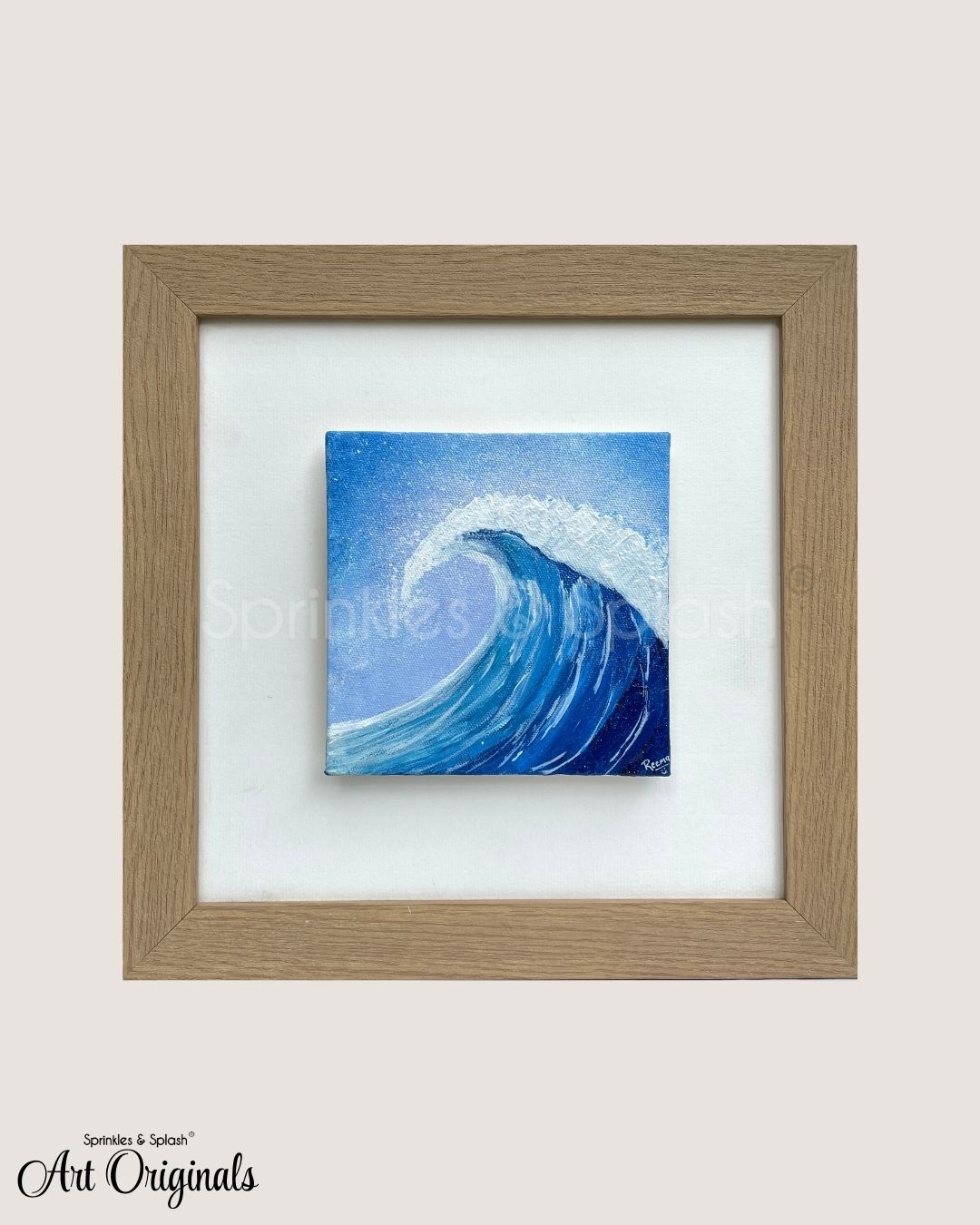 "WAVE 2" | Acrylics on Canvas