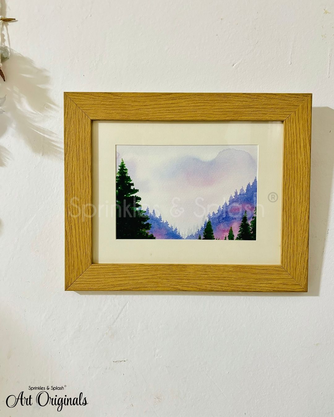 "PEACEFUL WILDERNESS" | Watercolour on Cotton Paper