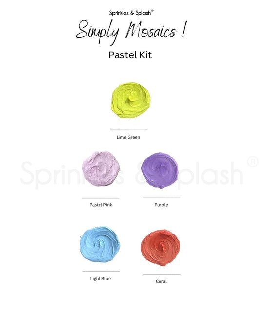 Simply Mosaics: Pastel Kit